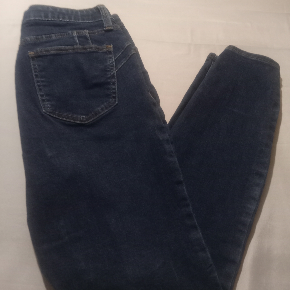 BOLD elements Dark Blue Skinny High Rise Skinny Jeans Size 26 X 26